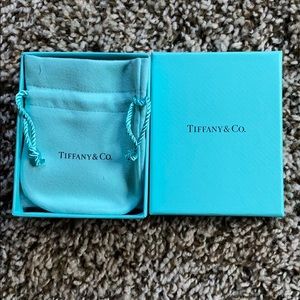 Tiffany and Co. Blue Box and Small Jewelry Bag